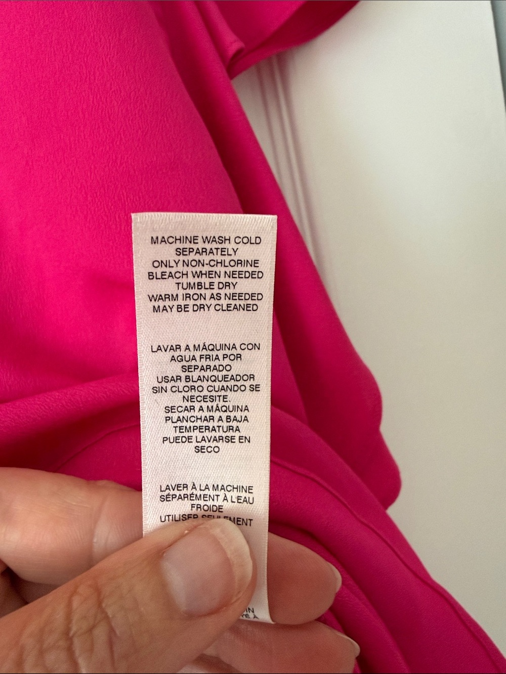 Chico's Hot Pink Ruffle Sleeve Blouse - Picture 6 of 9
